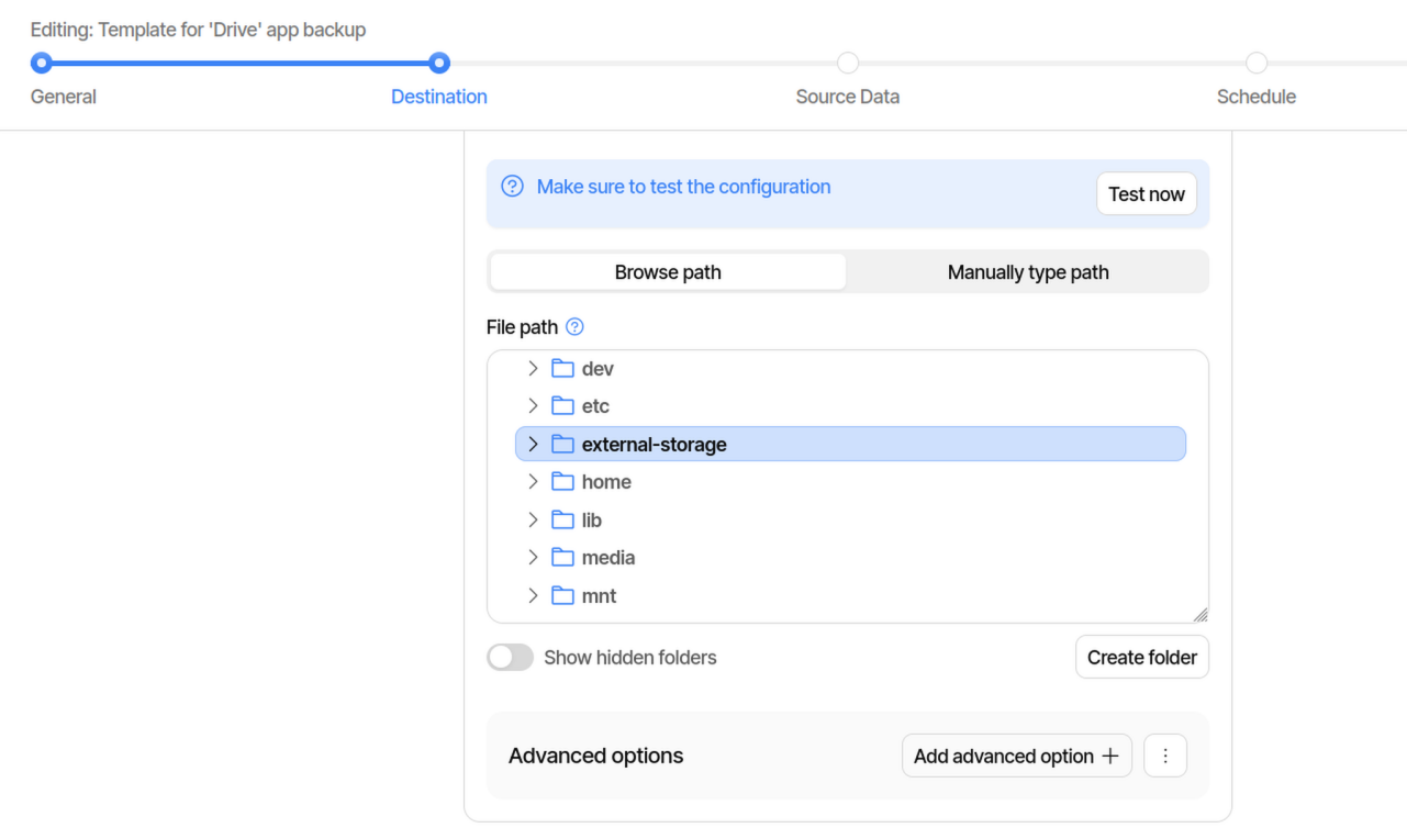 Duplicati Backup
