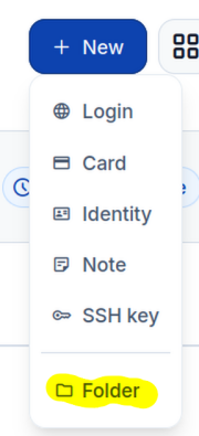 Password Manager Folder