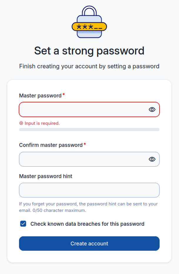 Password Manager MasterPassword