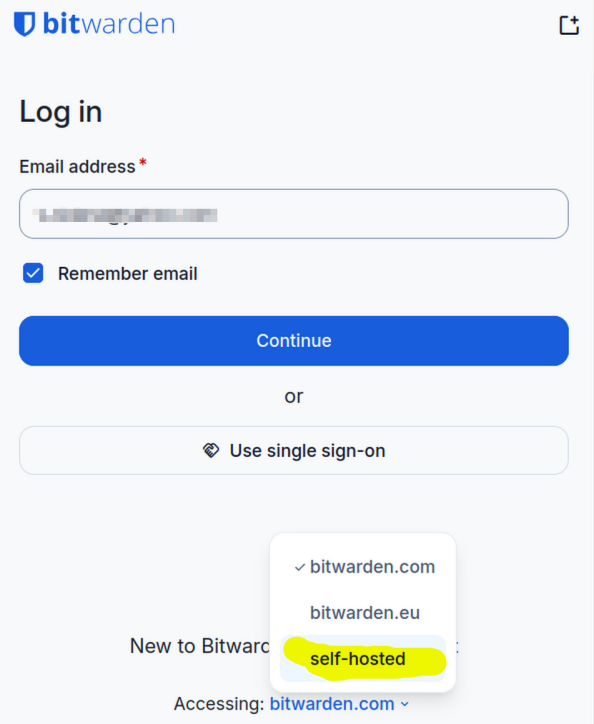 Password Manager SelfHosted